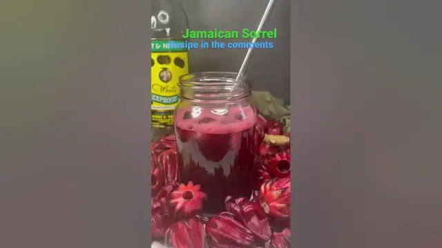 'Video thumbnail for Jamaican Sorrel (A Traditional Christmas Drink)'