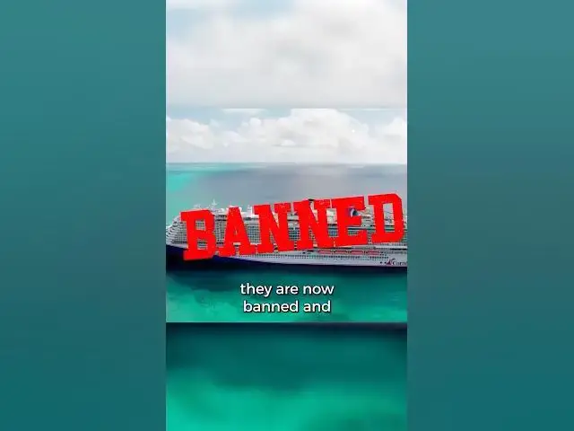 'Video thumbnail for Is Your Favourite Gadget Banned on Cruises Now? #Shorts #cruisetips'
