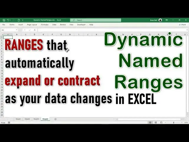 'Video thumbnail for Create Dynamic Named Ranges That Automatically Adjust to Data in Excel'