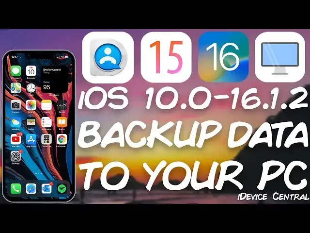 'Video thumbnail for How To Backup & Transfer iOS 16 & iPadOS Data / Photos To PC Without Any Quality Loss'