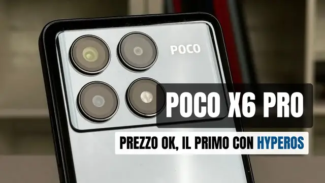 'Video thumbnail for POCO X6 Pro'