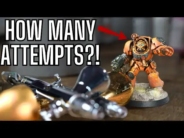 'Video thumbnail for Scared of Airbrushing WARHAMMER? Try Anyway'