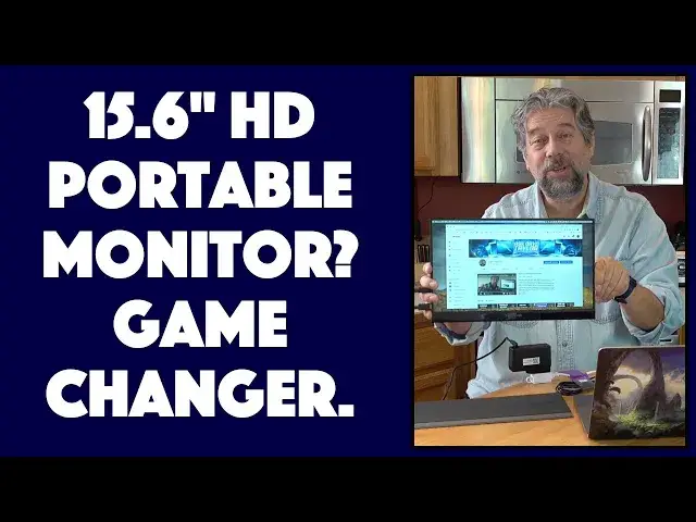 'Video thumbnail for ViewSonic VG1655 15.6" Portable HD Monitor -- REVIEW'
