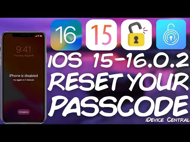 'Video thumbnail for iOS 11.0 - 16.0.2: How to Fix A Forgotten or Accidental iPhone Screen Passcode'