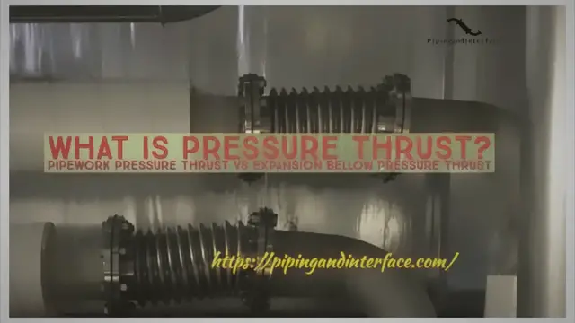 'Video thumbnail for What is Pressure Thrust? | Pipework Pressure Thrust vs Expansion Bellow Pressure Thrust'