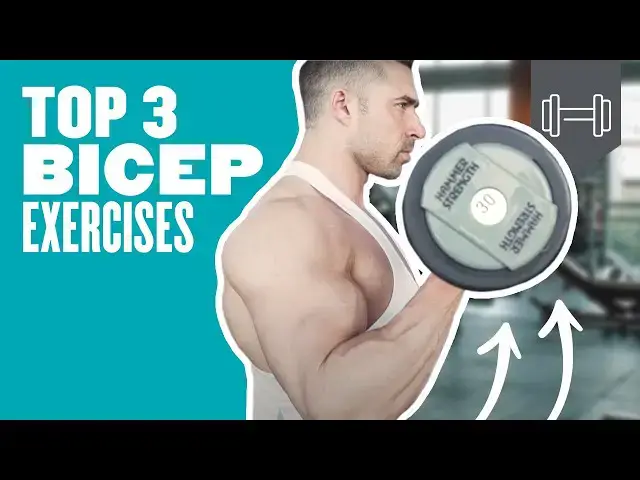 'Video thumbnail for Top 3 Bicep Exercises For Big Arms | Myprotein'