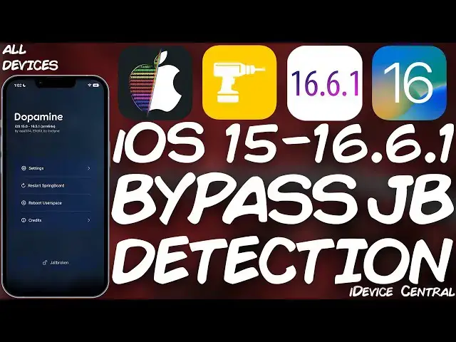 'Video thumbnail for RootHide Jailbreak Update Fix Jailbreak Detection In Apps! Better Tweak Performance! iOS 15 - 16.6.1'