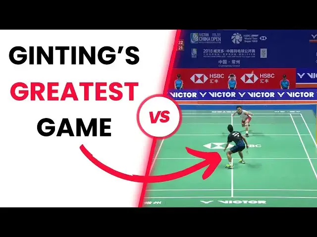 'Video thumbnail for INSANE GAME! Anthony Sinisuka Ginting vs Kento Momota | China Open 2018 | Match Analysis'