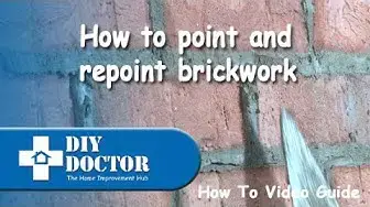 'Video thumbnail for Pointing and repointing brickwork and blockwork'