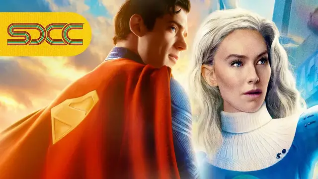 'Video thumbnail for Superman vs. Fantastic Four: Who Wins the Summer Superhero Blockbuster Battle | SDCC 2025'