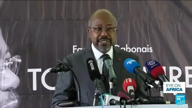 'Video thumbnail for Eye on Africa: Gabonese politician Bilie-By-Nze recognizes his presidential election defeat'