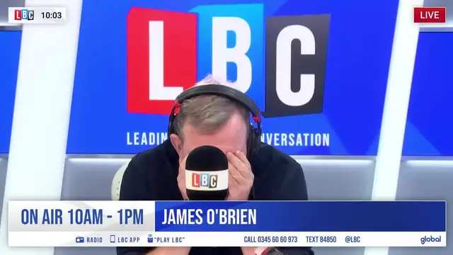 'Video thumbnail for 'No international community is capable of stopping Netanyahu' | James O'Brien on LBC'
