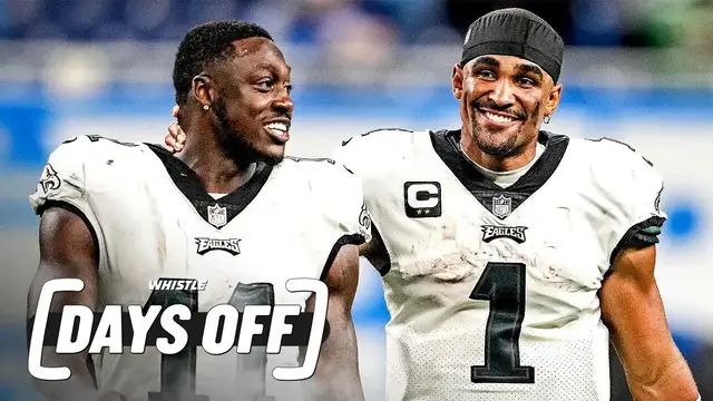 'Video thumbnail for Why AJ Brown LOVES Philly & Playing With His BFF Jalen Hurts!'