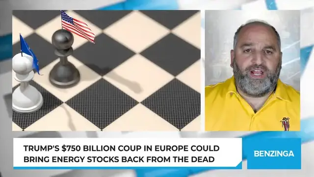 'Video thumbnail for Trump's $750 Billion Coup In Europe Could Bring Energy Stocks Back From The Dead'