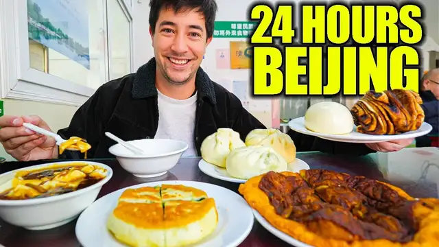 'Video thumbnail for 24 Hours of BEIJING’S Best Food  Peking Roast Duck + Hutong Street Food Tour!'