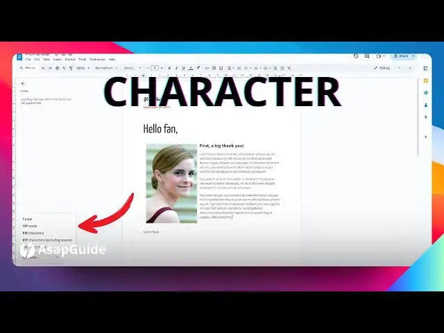'Video thumbnail for How to Count Characters in Google Docs'