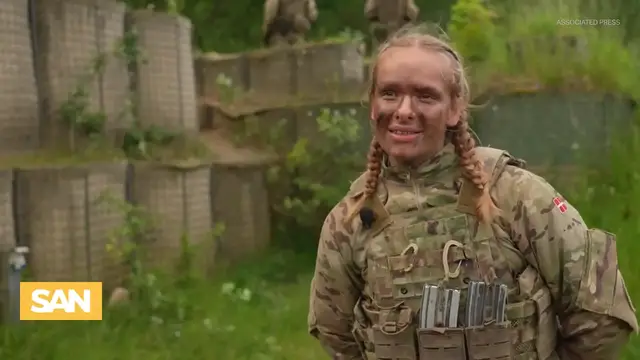 'Video thumbnail for Denmark extends enlistment requirement to women amid Russian aggression'