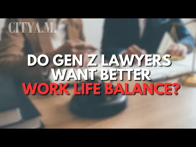'Video thumbnail for Why Gen Z doesn’t want to follow the traditional legal career pathway'