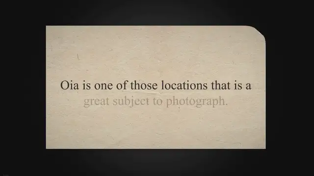 'Video thumbnail for Santorini picture locations – what is the best view of Oia?'