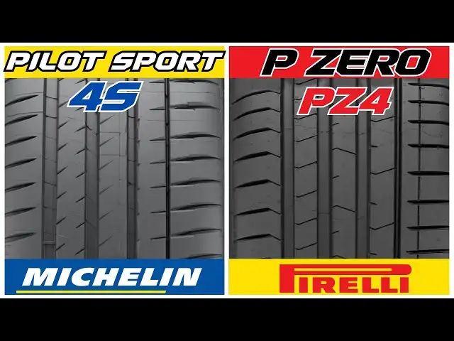 'Video thumbnail for Michelin Pilot Sport 4S vs Pirelli P Zero PZ4'