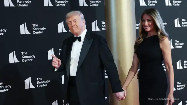 'Video thumbnail for Republicans propose renaming Kennedy Center Opera House after Melania Trump'