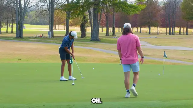 'Video thumbnail for We accidentally called out a D1 golfer...'