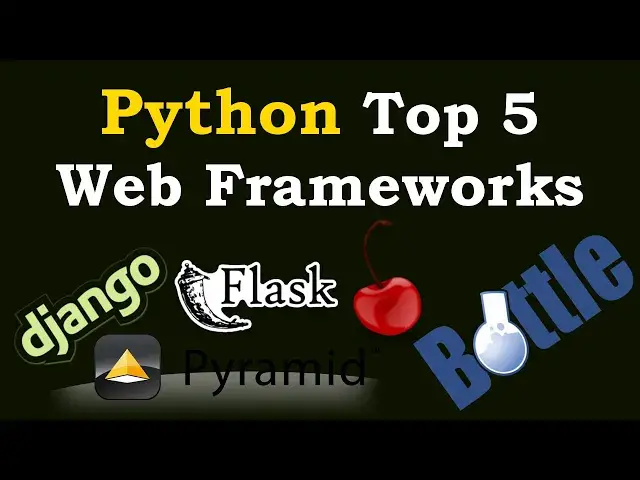 'Video thumbnail for Python Top 5 Web Frameworks'