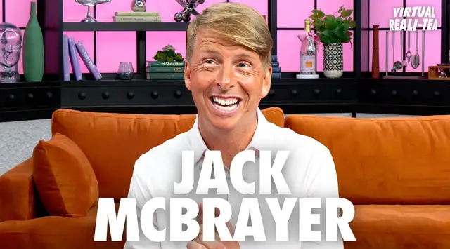 'Video thumbnail for Jack McBrayer tells 'Virtual Reali-Tea' about the crazy homes he visited on 'Zillow Gone Wild''