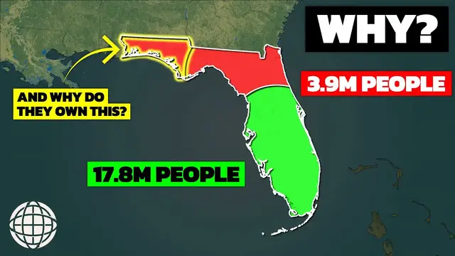 'Video thumbnail for Why So Few People Live In Northern Florida'