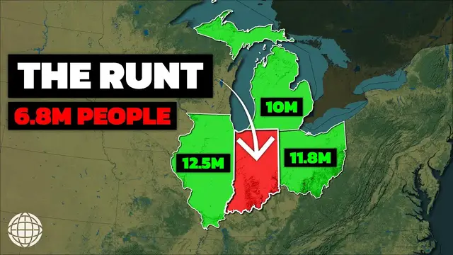 'Video thumbnail for Why So Few Americans Live In Indiana'
