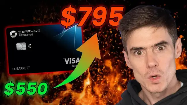 'Video thumbnail for ben hedges: chase sapphire reserve: is it losing its value? annual fee, benefits & alternatives'