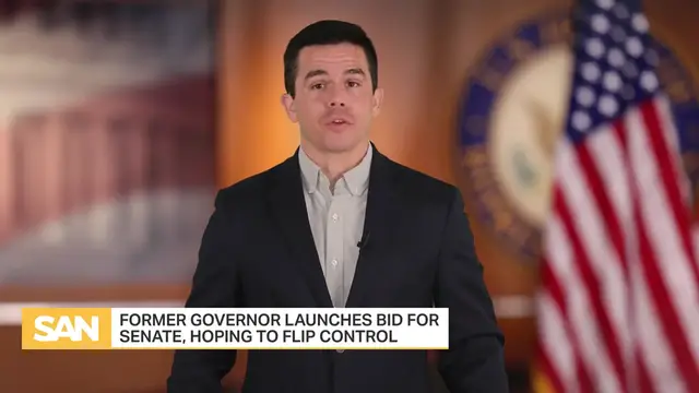 'Video thumbnail for Democrat Roy Cooper running for Senate in NC; GOP majority threatened'