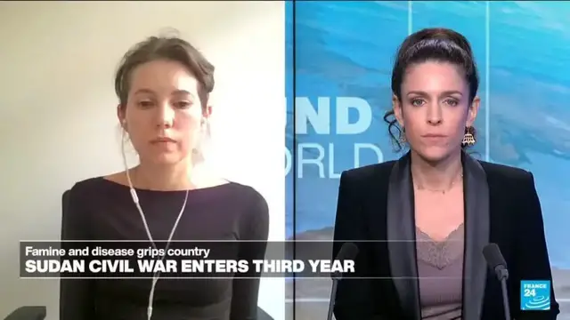 'Video thumbnail for Sudan faces deepening crisis as civil war hits two-year mark'
