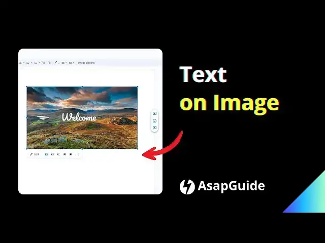 'Video thumbnail for How to Put Text on Image in Google Docs'