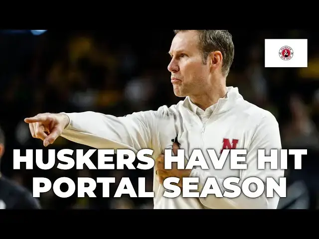 'Video thumbnail for Nebraska basketball transfer portal breakdown, plus spring football/recruiting tidbits'