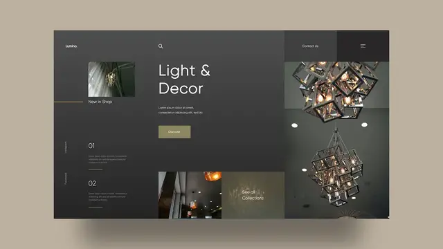 'Video thumbnail for Dark Theme Website UI Design In Adobe XD _ Dark Mode UI Design _ Dark Mode Web Design'