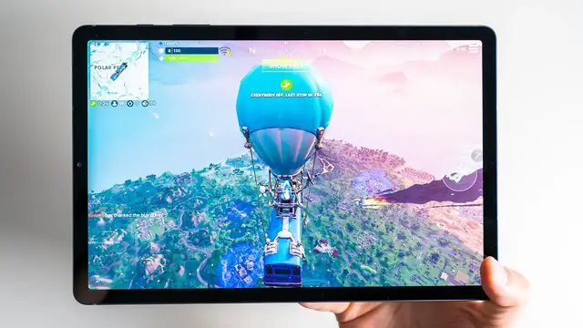 'Video thumbnail for Samsung Galaxy Tab S6 Fortnite Gameplay & Gaming Test'