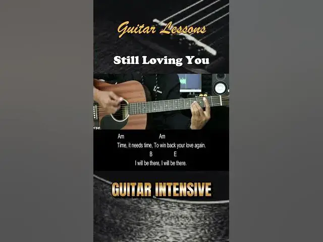 'Video thumbnail for Still Loving You -  Scorpions | EASY Guitar Tutorial with Chords / Lyrics - Guitar Lessons'