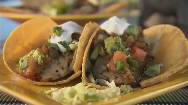 'Video thumbnail for Mexican Fish Tacos'