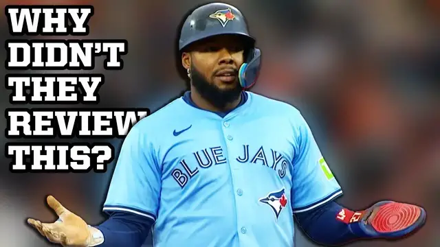 'Video thumbnail for Blue Jays coaches should have challenged instead of lecturing Vladimir Guerrero Jr., a breakdown'