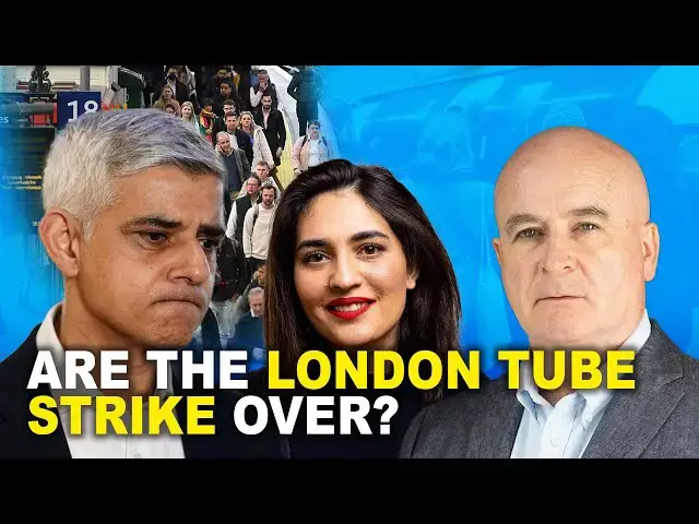 'Video thumbnail for Where did Mayor Sadiq Khan get mystery £30m funding to prevent London tube strikes?'