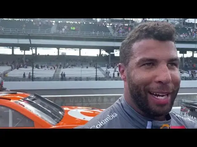 'Video thumbnail for Bubba Wallace Scores Top-5 Finish at Indy Road Course After Overcoming Lose Wheel'