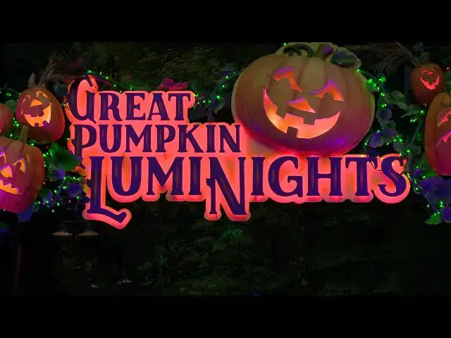 'Video thumbnail for Behind the scenes footage of Dollywood’s Great Pumpkin LumiNights 2020'