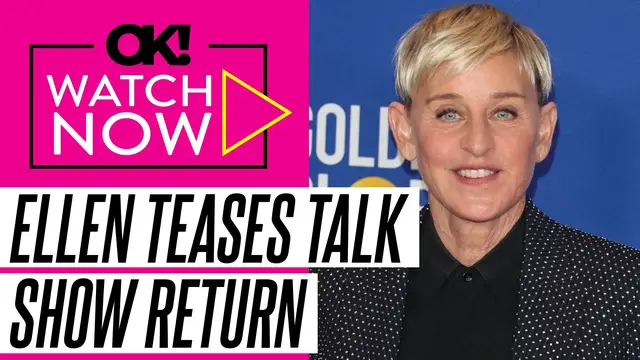'Video thumbnail for Ellen DeGeneres Hints at Talk Show Comeback: 'I Would Love to Do That Again''