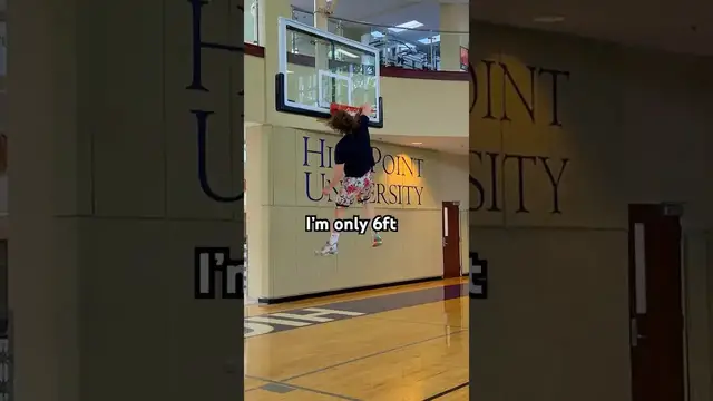 'Video thumbnail for Amazing Basketball Dunk! 6ft Player Shows Off Insane Skills'