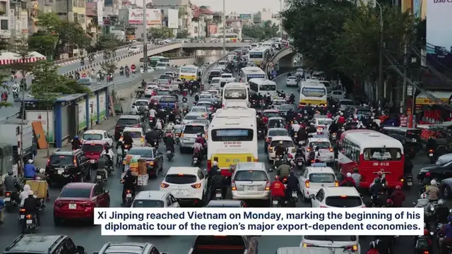 'Video thumbnail for As Xi Jinping Urges Vietnam To Stand Against 'Unilateral Bullying,' Trump Labels The Meeting A Plot Against US'
