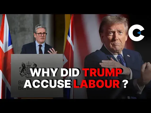 'Video thumbnail for Donald Trump’s campaign accuses Keir Starmer’s Labour Party of interfering in US election'
