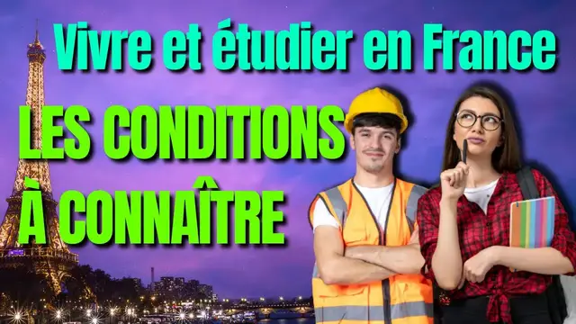 'Video thumbnail for Vivre et étudier en 🇫🇷 France : les conditions à connaître'