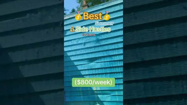 'Video thumbnail for finance unfolded: pressure washing side hustle for teens: $800/week'