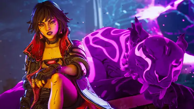 'Video thumbnail for Borderlands 4 - Official Vex 'Purple Friday' Character Story Trailer'